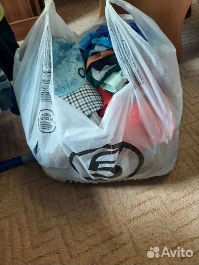 2 больших пакета вещей для мальчика (р.98-116)