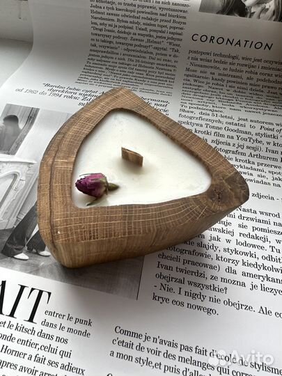 Свеча в дереве