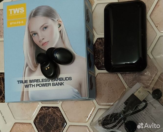 Беспроводные наушники блютуз F9-5