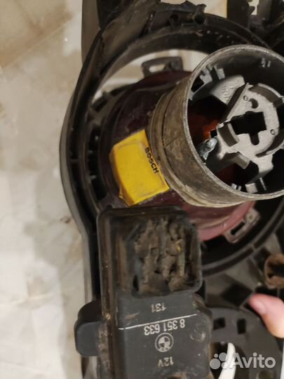 Фары на bmw 5 e34