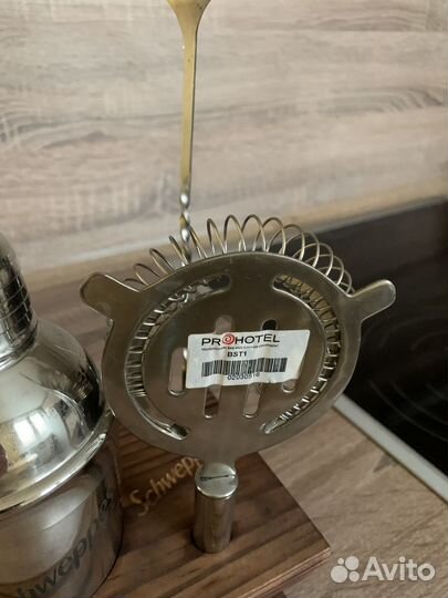 Новый набор для коктейлей Schweppes фирменный