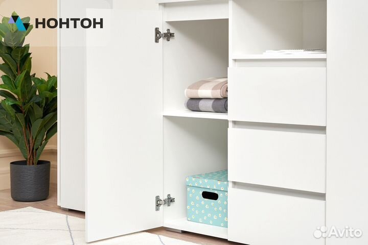 Комод Ирма белый