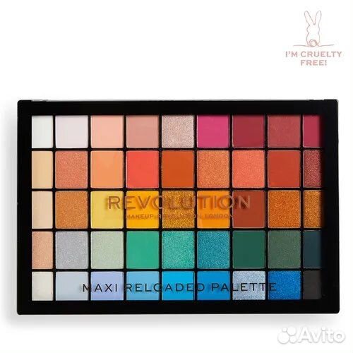 Тени Revolution maxi reloaded palette