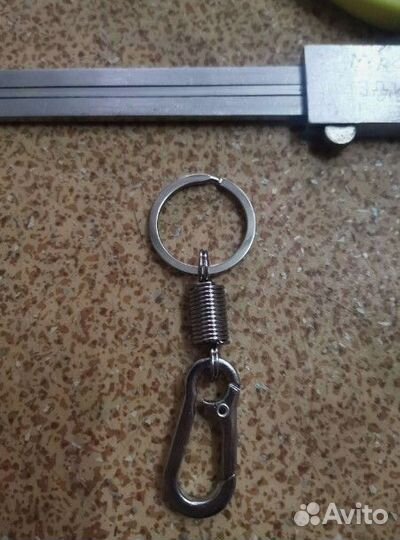 Брелок для ключей Cartage, зажим, серебро