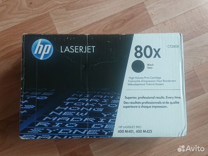Картридж hp cf280x новый оригинальный