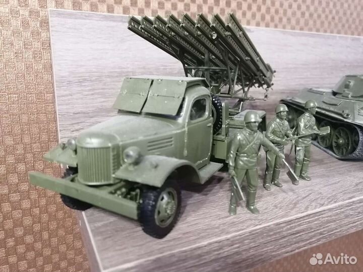 Сборная модель бм-13 