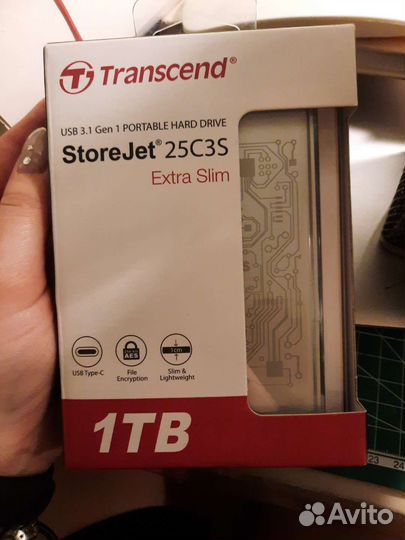 Жёсткий диск Transcend storejet 25c3s extra slim