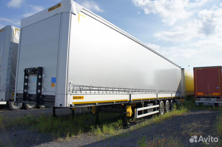 Полуприцеп цельнометаллический фургон WIELTON NS 3 F, 2023