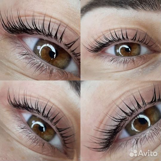 Ламинирование Ботокс Вельвет ресниц