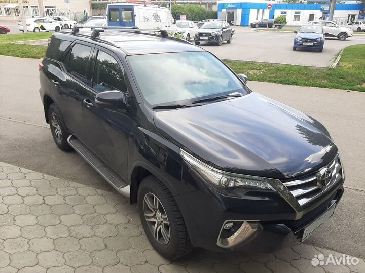 Багажник на крышу Тойота Фортунер Тартл