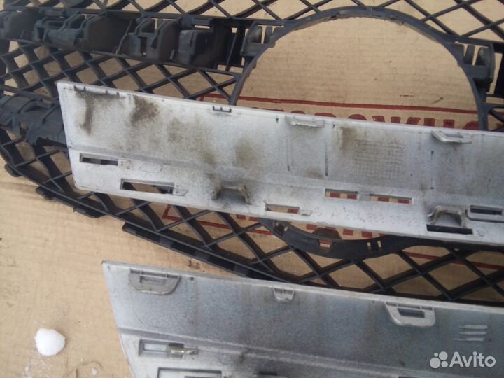 Решетка радиатора Mercedes GLK рестайлинг