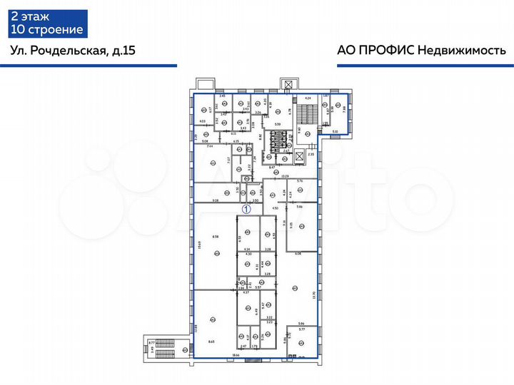 Сдам офисное помещение, 1244.4 м²