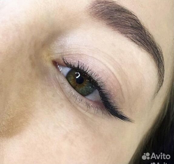 Наращивание ресниц в салоне/ Запсковье