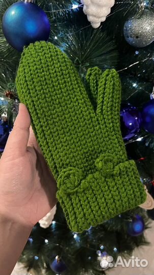 Варежки лягушки