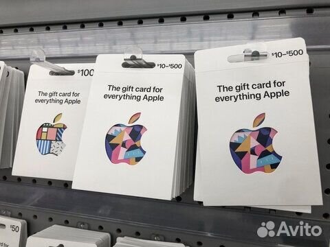 Ката пополнения apple id