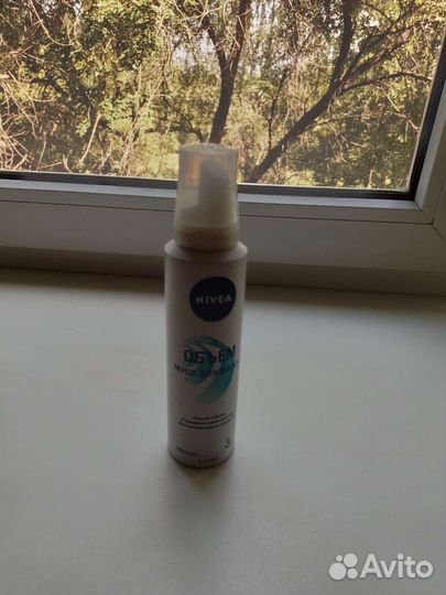 Мусс для волос, объём