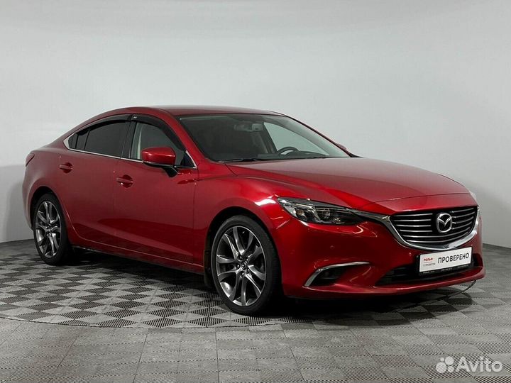 Mazda 6 2.5 AT, 2018, 75 230 км