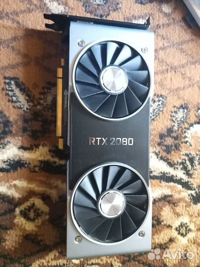 Видеокарта rtx 2080 Founders Edition