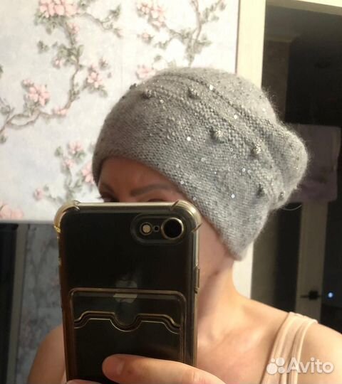 Берет Vizio вязаный женский