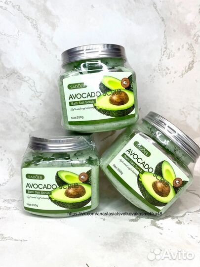 Скраб для лица и тела от Sadoer 350g