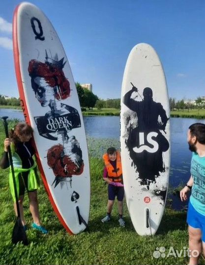 Sup (сап ) доска Board js 335 Dark Queen