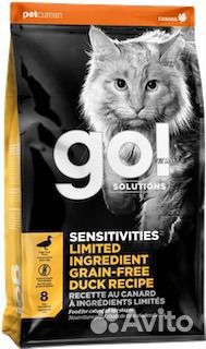 Solutions Sensitivities, Сухой корм, GO, 7260 g