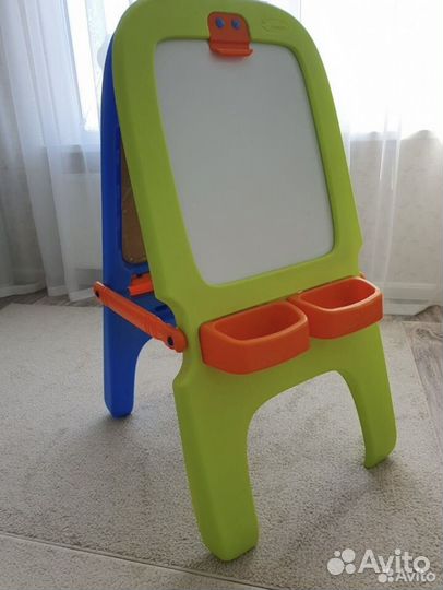 Магнитно меловая доска