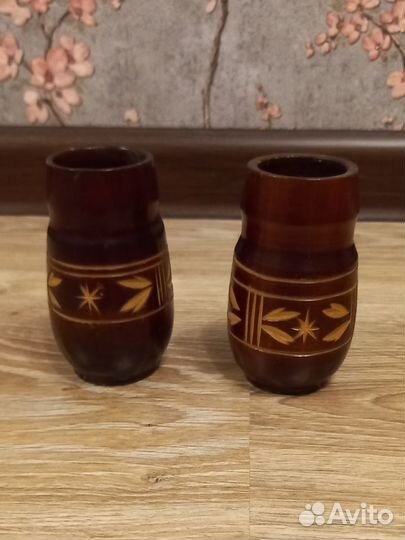 Ваза деревянная