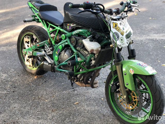 Байк стант райдинг Kawasaki zx636 Ninja