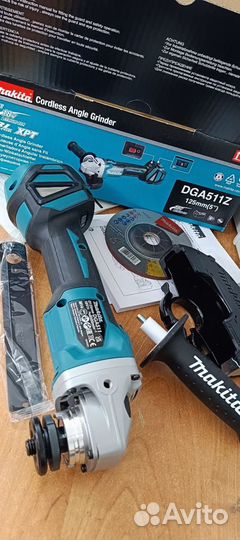 Makita DGA511z 2024 года Румыния, не Китай