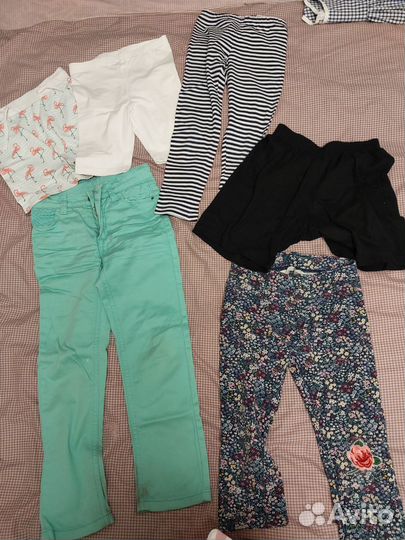 Вещи 110-116 на девочку 50шт