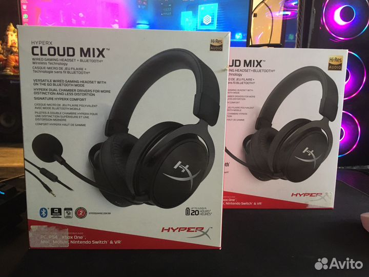 Игровые наушники hyperx