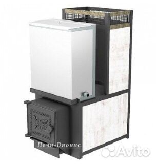 Банная печь от производителя с баком и без