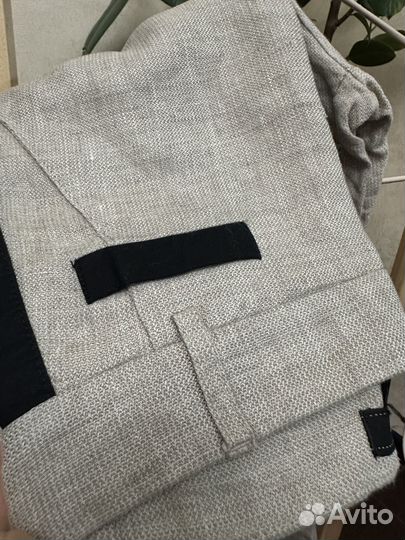 Брюки Mango 34 (40-42 размер), лен-хлопок