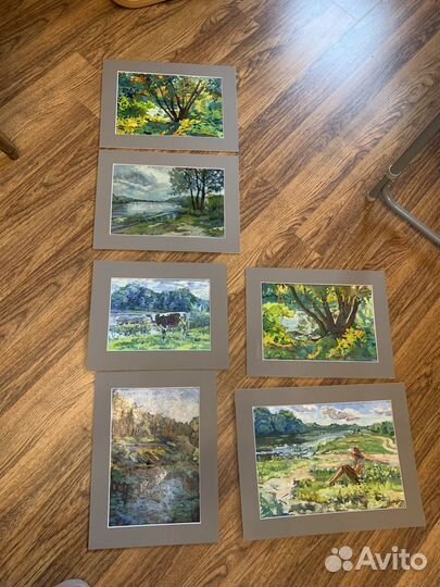 Картина маслом этюд