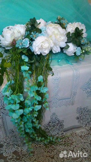 Свадьба бирюзовая (аксессуары). Аренда. Продажа