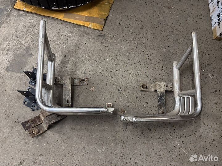 Защита задних фонарей Серпы mercedes W463 Гелик