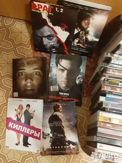 Коллекция dvd дисков