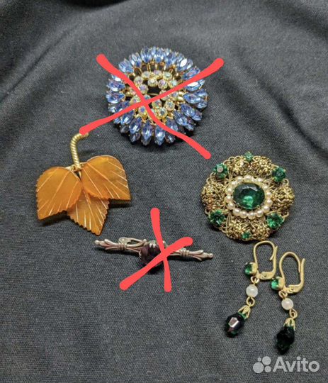 Брошь винтаж