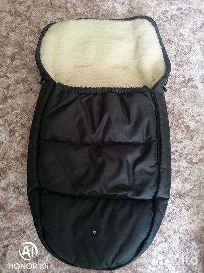 Тёплый кокон в санки/коляску