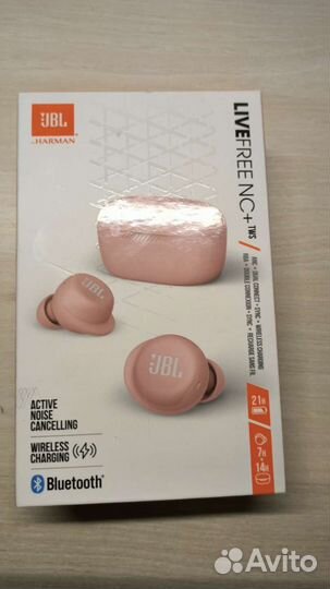 Наушники jbl live free nc+