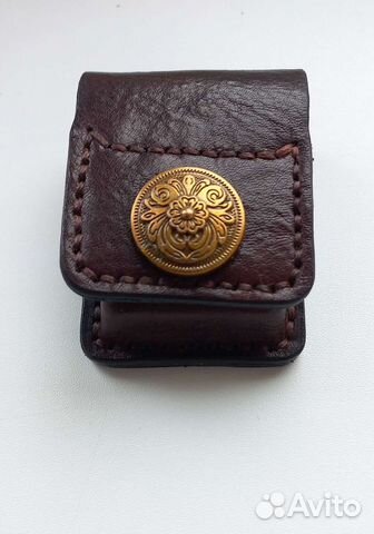 Чехол кожаный для зажигалки zippo