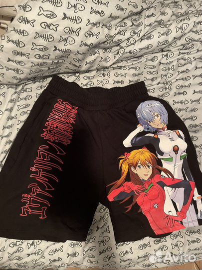 Аниме Шорты Bershka евангелион