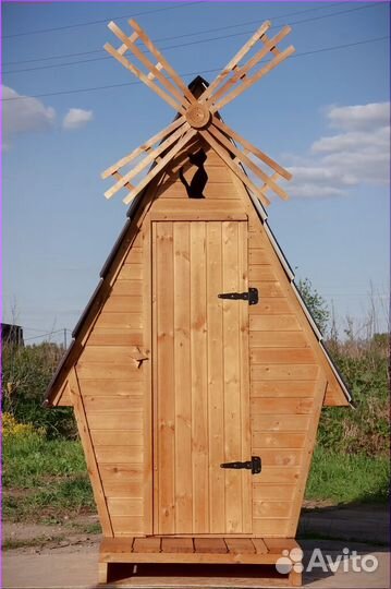 Уличный туалет с установкой