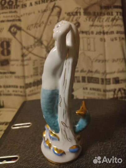 Фарфоровая статуэтка Русалочка лфз