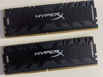 Оперативная память ddr4 Hyper X Predator 16 gb