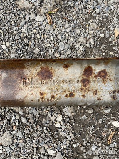 Выхлопная труба глушитель chevrolet cruze