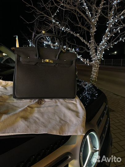 Сумка Hermes birkin 35 натуральная кожа