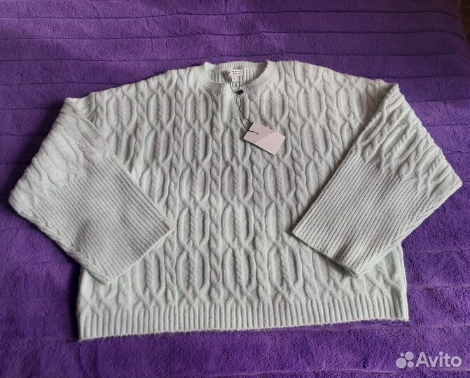 Свитер женский оверсайз 46-50 новый