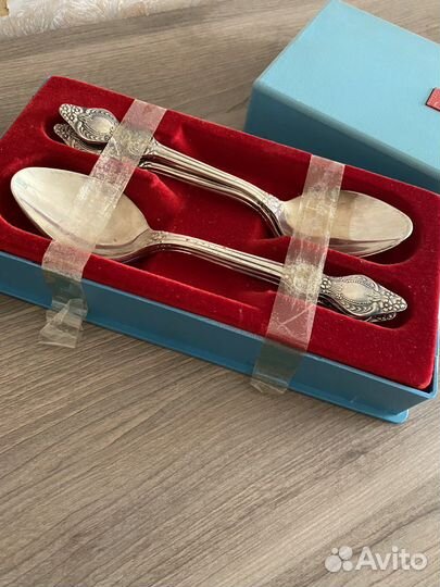 Набор столовых ложек троянда